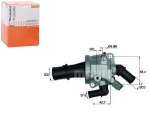 Termostat Fiat 88c 1,3m-jet Behr