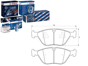 Klocki Hamulcowe Mercedes Przód W210 08 99- Bosch