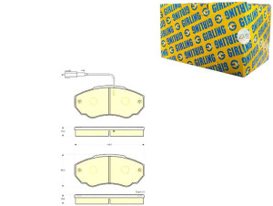 Klocki Hamulcowe Citroen Jumper Fiat Ducato Peugeo