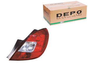 Lampa (kolor Kierunkowskazu Biały Kolor Szkła Dymi