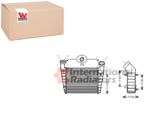 Intercooler Skoda Vw Van Wezel