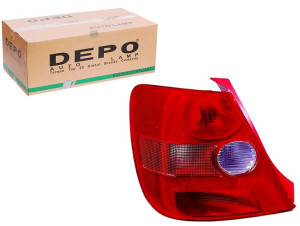 Lampa (kolor Kierunkowskazu Biały Kolor Szkła Czer