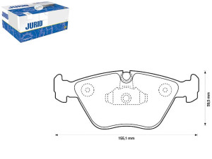 Klocki Hamulcowe Ceramiczne Bmw 3 (e46) X3 (e83) Z