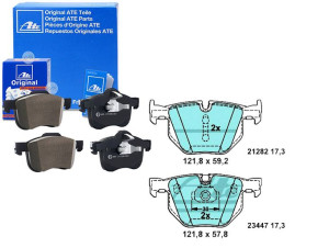 Klocki Hamulcowe Ceramiczne Bmw X5 (e70) X5 (f15 F