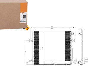 Skraplacz Klimatyzacji Mercedes W164 Ml 05- Nrf