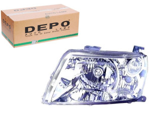 Reflektor (h4 Elektryczny Kolor Wkładu: Chromowany