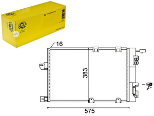 Skraplacz Klimatyzacji Opel Astra G Bez Osuszacza