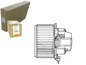 Silnik Dmuchawy Fiat Bravo Stilo +ac Behr Hella