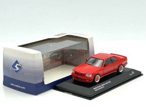 Mercedes-Benz 560 SEC AMG Wide Body Signal Red - 1990 - Solido 1:43