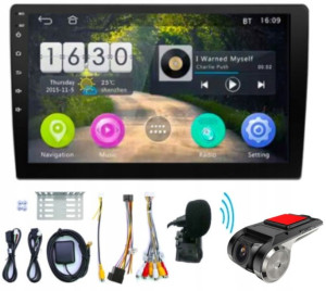 Radio 2DIN 10''Android 10 RDS WIFI ISO REJESTRATOR