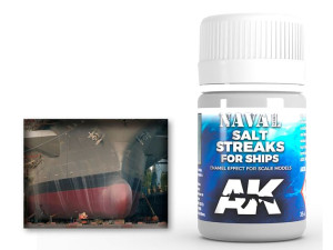 Weathering Salt streaks for ships AK306 AK