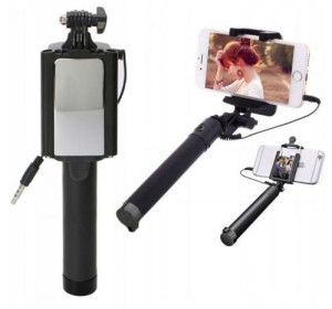 Uchwyt Do Zdjęć Kijek Selfie Stick Przewód Jack