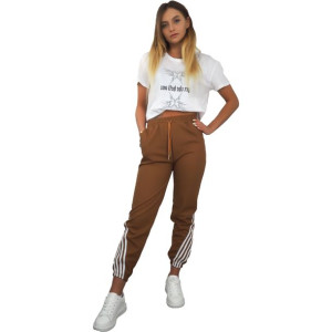 Spodnie Damskie 1 Szt. Cc 74 Brązowy S/m