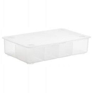 IKEA GLIS pudełko z pokrywką oraz przegródkami