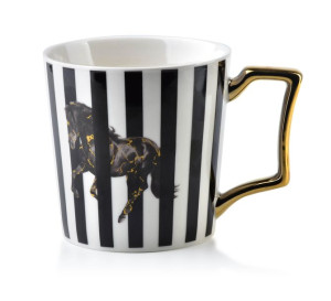 Paski Kubek Porcelanowy Do Kawy Herbaty 400ml