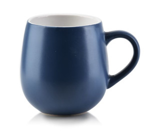 Duży Niebieski Kubek Ceramiczny Do Kawy Herbaty 500ml