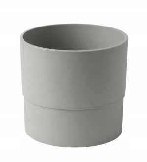 IKEA NYPON osłonka na doniczkę szara 19cm 5627