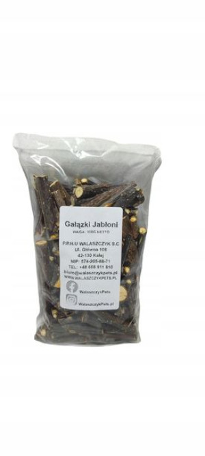 Gałązki Jabłoni 100g Przysmak Dla Królika Gryzonia