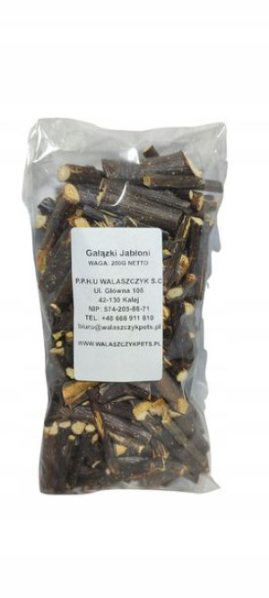 Gałązki Jabłoni 200g Przysmak Dla Królika Gryzonia