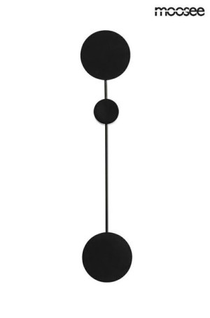MOOSEE lampa ścienna SHADOW 2 czarna
