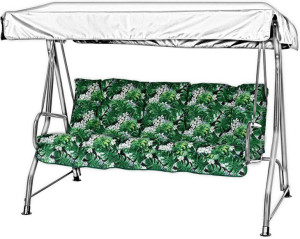 Poduszki na huśtawkę ogrodową FLORA 150 cm 484