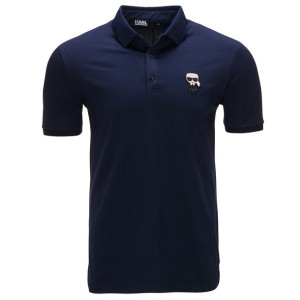 Karl Lagerfeld polo polówka męska granatowa XXL