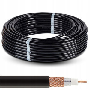 Kabel Koncentryczny Antenowy Miedźiany Srf400 1m