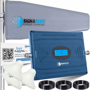 Wzmacniacz Zasięgu Sygnału Dcs 4g Lte Agc 4 Anteny
