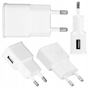 Adapter Ładowarka Telefonu Wtyczka Kostka Usb