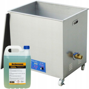 Myjka Ultradźwiękowa Wanna 1440w 78l + Płyn 5l