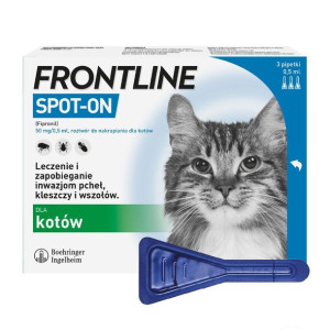 Frontline Spot On Dla Kotów 3 Pipety