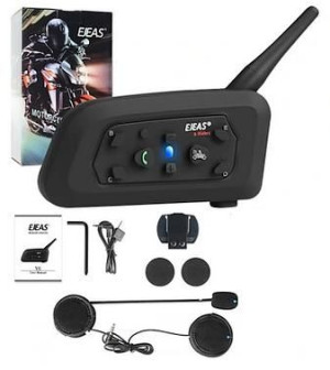 Interkom Intercom Motocyklowy Ejeas V6 Pro 1200m