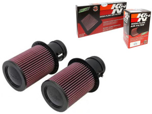 Sportowy Filtr Powietrza Wys.: 168mm Kształt: Okrą