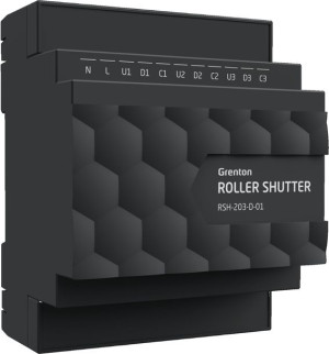 Grenton - Roller Shutter X3, Din, Tf-bus ( 2.0 )
