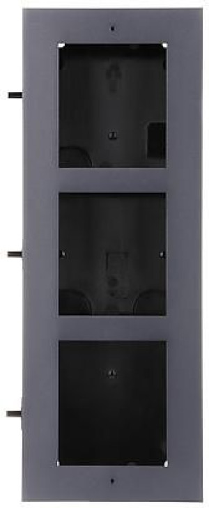 Ramka z puszką do montażu podtynk. 3-modułowa HIKVISION DS-KD-ACF3(Plastic)