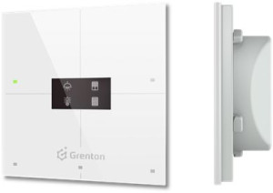 Grenton - Smart Panel 4b, Oled, Tf-bus, Biały (2.0)