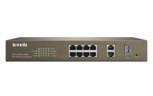 Switch Poe Tenda Tef1210p-8-150w