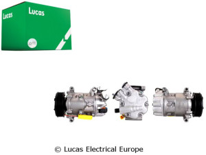 Sprężarka Klimatyzacji Citroen Peugeot Lucas Elect