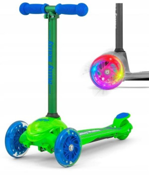 MILLY MALLY  Hulajnoga Scooter Zapp GREEN