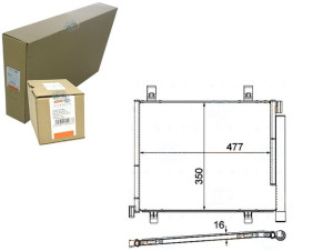 Skraplacz Behr Hella 1s0820411b 1s0820411j 1s08204