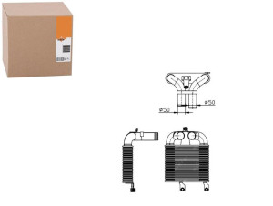 Intercooler Isuzu D-max I 2.5d/3.0d 05.02-06.12 Nr