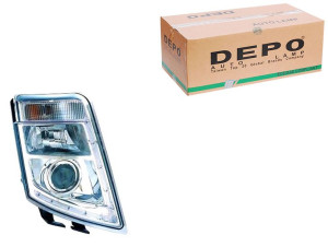 Reflektor (h7/led Manualny Kolor Wkładu Chromowany