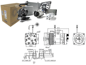 Sprężarka Klimatyzacji Volvo Fh 12 Fh 16 Fl 12 Fm