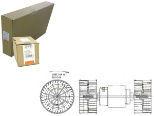 Wentylator Dmuchawa [behr Hella]