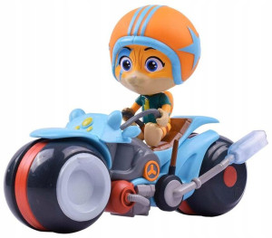 Lampo Na Motocyklu Figurka Z Bajki 44 Koty