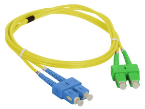 Patch cord SM SC/APC-SC duplex 9/125 2.0m ALANTEC - ALANTEC