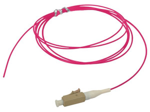 Pigtail MM OM4 1G 50/125 wtyk LC dł. 2 m "EASY STRIP" ALANTEC - ALANTEC
