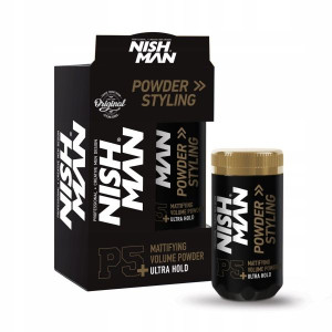 Nishman puder do stylizacji włosów mocny chwyt 20g