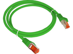 Patch-cord F/UTP kat.6 PVC 5.0m zielony ALANTEC  - ALANTEC