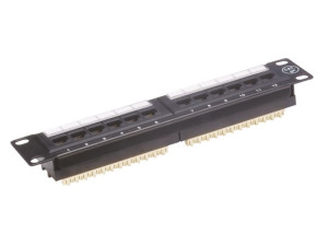 Patch panel UTP 12 portów LSA 10" 1U ALANTEC - ALANTEC